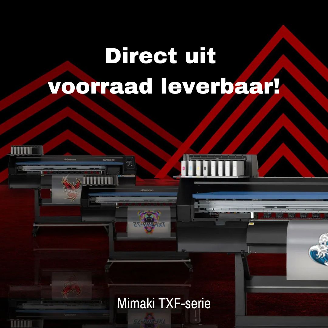 Mimaki TXF- serie - Direct uit voorraad leverbaar